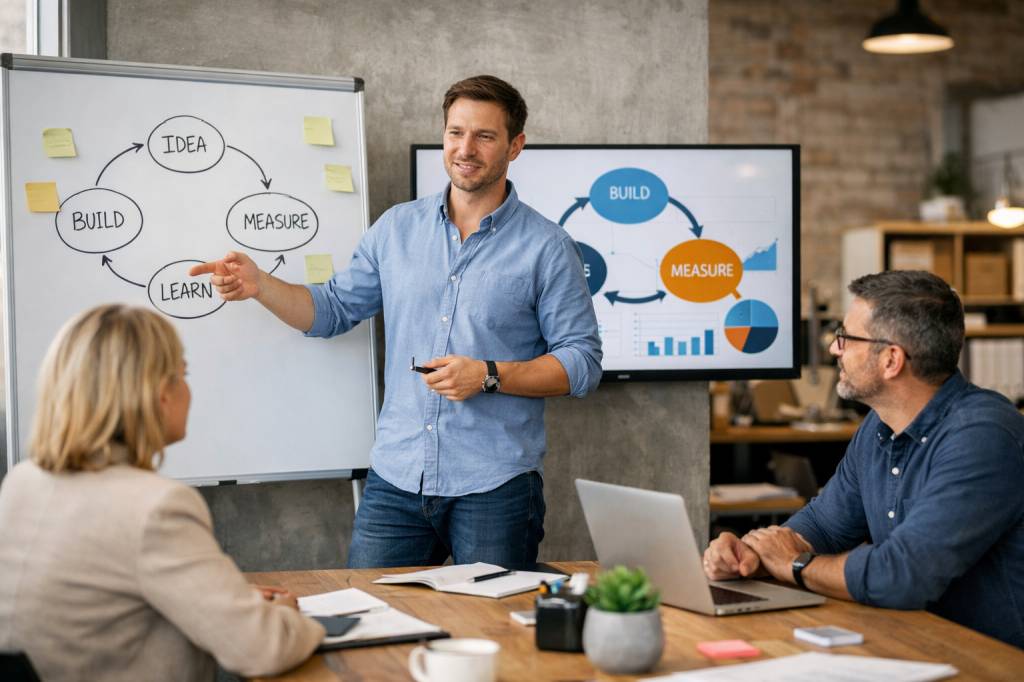 Lean-start-up im deutschen mittelstand: was man von start-ups lernen kann und wie sich prinzipien pragmatisch übertragen lassen